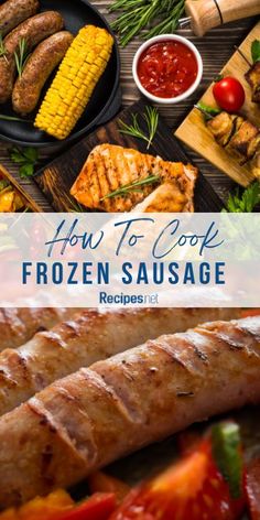 how to cook frozen sausage recipe