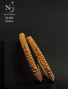 Latest Bangles Design Gold, Gold Bangles Design Latest Indian, Latest Gold Bangles For Women, Mugappu Chain, Indian Gold Jewellery Design, Gold Earrings For Kids, Bangle Design