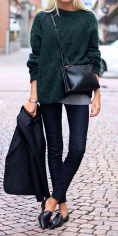 Minimal + Chic | @codeplusform Pinterest Pretty, Pretty Fashion, Mode Casual, Trendy Street Style, Looks Street Style, Street Style Winter, Outfit Trends, Street Look