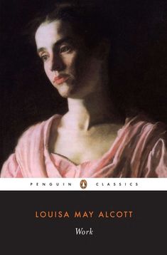 the penguin classic by louisa may alcottt, with an image of a woman's face