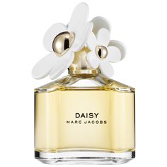 Find MARC JACOBS FRAGRANCES Daisy Eau De Toilette Eau De Toilette Spray on Editorialist. Fragrance Family: FloralScent Type: Fruity FloralsKey Notes: Strawberry, Violet Leaves, JasmineAbout: Charmingly simple with a signature quality, Daisy Marc Jacobs transports you to a place that's optimistic, beautiful, and pure. The top of the fragrance is infused with succulent wild berries and soft white violets. At the heart, velvety jasmine warms to a dreamy dry-down of sensual sandalwood, for a romanti Marc Jacobs Daisy Perfume, Parfum Gucci, Marc Jacobs Perfume, Daisy Perfume, Daisy Eau So Fresh, Marc Jacobs Daisy, Daisy Love, Perfume Reviews