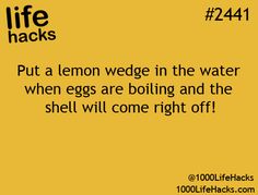 Household Hacks Lifehacks, Cooking Substitutions, Culinary Techniques, Cooking Hacks, Fishing Knots, Egg Shell