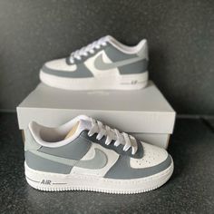 Nike Shoes Air Force, Preppy Shoes, Custom Air Force 1, Leather Paint