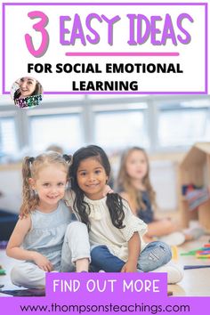 Helping students develop social emotional skills is important for elementary classroom teachers. Social emotional learning helps with classroom management, community, and team building for a welcoming and warm classroom environment. Which is why we wrote this blog post to provide easy and fun ideas for teaching social emotional learning through fun and engaging activities. Try out these ideas today! Activities For Elementary Kids, Social Emotional Learning Games, Emotional Activities