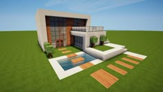 House Tutorial, Easy Minecraft Houses, Cool Minecraft Houses