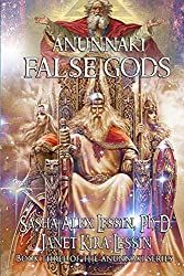 an image of the book cover for annnari falsegods