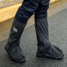 Great shopping ideas for Reusable Rain Shoe Waterproof Covers Anti-slip Unisex Overshoes Boots S-XXL, Mens Shoes Walk To School, Expensive Shoes, Rain Shoes, Travel Shoes, Rounded Toe Boots, Cycling Shoes, Waterproof Shoes, Boot Types, Shoe Covers