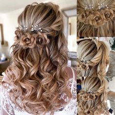 Hairstyles For Medium Length Hair Quince Guest, Homecoming Hairstyles For Thinner Hair, Prom Hairstyles For Long Hair Half Up Elegant, Wedding Hairstyles For Women, Formal Hairstyles For Long Hair, Simple Prom Hair, Elegant Wedding Hair