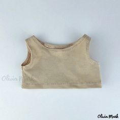 Olivia Mark - Cotton Doll Clothes for Kids Sleeveless Vest Cotton Doll, Clothes For Kids, Yoga Tank, Yoga Tank Tops, Yoga Shirts, Sleeveless Vest, Olivia Mark, Cotton Tops, Casual Tops