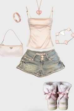 2000s Fashion Outfits, Swaggy Outfits, Cute Everyday Outfits, Really Cute Outfits, 2000s Fashion, Girly Outfits, Lookbook Outfits, Teen Fashion Outfits, Retro Outfits