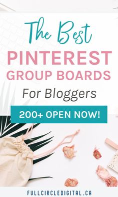 the best pinterest group boards for bloggers