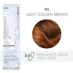 Ion Color Brilliance Chart, Ion Demi Permanent Hair Color, Ion 7rc Medium Copper Blonde, Ion Color Brilliance Brights, Light Golden Brown Hair Color, Clairol Natural Instincts Light Brown