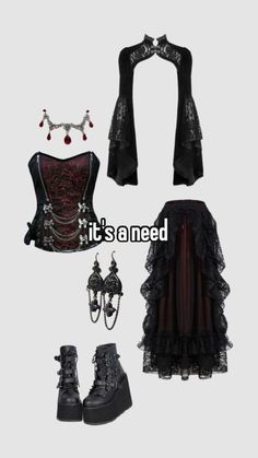 I love the goth style ita just 🤌🤌🤌 Goth Outfit Ideas, Vampire Clothes, Romantic Goth, Goth Style, Random Photos, Gothic Outfits, Goth Outfits, Alternative Outfits, Really Cute Outfits