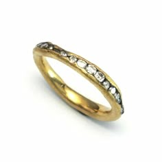 Todd Pownell | Organic Diamond Yellow Gold Band | Artfully Elegant — Handmade Jewelry & Handcrafted Gifts Diamond Bubble Ring, Hammered Metal Jewelry, Band Ring Designs, Rose Gold Eternity Band, Geode Jewelry, 5 Fingers, Jewelry Rustic, Bubble Ring, Unique Handcrafted Jewelry