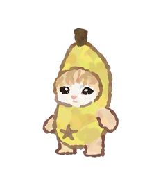 sad banana cat Mofusand Pfp, Mofusand Icon, Cat Drawing Icon, Gatos Icon, Banana Cat Drawing, Gatos Stickers, Gato Banana, Mofusand Cats, Kawaii Cat Drawing