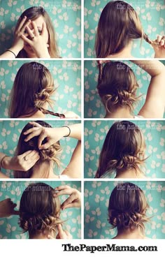 easy hair do Makeup Tip, Easy Bun Hairstyles, Mom Hairstyles, Hair Tutorials Easy, Hair Envy, Van Cleef Arpels