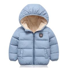 Winter Children Kid's Boy Girl Warm Hooded Jacket Coat Cotton-Padded Jacket Parka Overcoat Thick Down Coat For Winter Children Kid's Boy Girl Warm Hooded Jacket Coat Cotton-Padded Jacket Parka Overcoat Thick Down Coat Size 100 Equivalent To Size 3/4t Runs Smaller So Might Fit 2years Also In My Opinion Very Warm Everyday Style Casual, Baby Boy Jackets, Snow Outfit, Kids Fleece, Kids Outerwear, Kids Coats, Boys Coat, Girl Coat, Boys Jacket