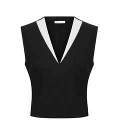 Introducing our elegant and stylish Deep V-neck Sleeveless Women Blouse, perfect for your business casual wardrobe. Crafted with precision, this black blouse features an elegant and flattering design that offers both comfort and sophistication. ✨ Benefits: 👗 Flattering V-neckline enhancing natural curves 🌟 Ideal for business casual and formal occasions 🕊️ Sleeveless design for unrestricted movement 💎 Versatile black color easily matches various outfits 💃 Effortless elegance for confident we Elegant V-neck Evening Vest, Elegant V-neck Vest For Formal Occasions, Elegant V-neck Top For Business Casual, Elegant Formal V-neck Top, Elegant Vest Top For Spring, Elegant Spring Vest Top, Classic V-neck Office Vest, Elegant Sleeveless V-neck Top For Work, Chic Office Tops With Notched Neckline