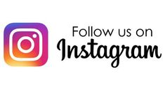 the logo for follow us on instagram