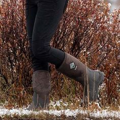 Muck Women's Wetland Waterproof Work Boot - Brown - WMT998K On Sale Now! This Item Ships FREE! The Wetland field boot is one of our best-selling styles keeping you warm, dry and protected in the muddiest and coldest of conditions. The stretch-fit top-line binding stays snug around the calf to keep warmth in and cold out, with signature Muck Boot neoprene to keep you comfortable in extreme conditions. These premium work boots have a rubber calf-high exterior which protects against sticks, rocks a Farm Work, Muck Boots, Work Boot, Medium Brown, Work Boots, Brown Boots, Workout Tops, Women's Boots, Binding