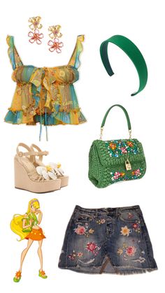 Stella Winx Club, Clothes Swap, 2000s Party, Stella Winx, 2000s Outfits, Concept Clothing, Chic Fall Outfits, Cute Lazy Outfits, Warm Weather Outfits