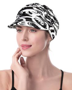 PRICES MAY VARY. Best Chemo Headwear for Women hair loss and cancer patients, and every day users,100% Viscose-Super Natural,Soft,Breathable & Comfortable EASY TO PUT ON- the cancer headwear is pretied and requires no tying,just slip it on & off you go Full Head Coverage for Hair Loss from Cancer Chemo-Cover your head Snugly and safely.With speical wrinkling design,Looks like you have hairs in the cap.Get more confidence 1pc Chemo Cap=4 pcs cancer hat--A great women's cancer hat for spring,summe Baseball Cap For Women, Chemo Headwear, Chemo Caps, Great Women, Super Natural, Caps For Women, For Hair, Put On, Baseball Cap