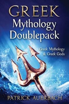 a book cover with the title greek mythology doublepack