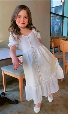 White Frock, Beautiful Frocks, Frocks For Kids