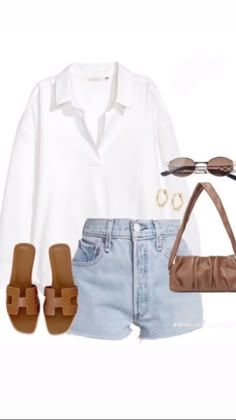 Chique Outfit, Europe Outfits, Paris Mode, Casual Day Outfits, Casual Chic Outfit, Mode Inspo, Looks Chic, 가을 패션, Summer Fashion Outfits