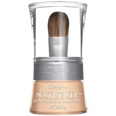 Loreal True Match Naturale Gentle Mineral Concealer SPF 25 Best Face Makeup, Loreal Paris True Match, Talc Free Powder, Loreal Paris Makeup, Loreal True Match, Drugstore Concealer, Covering Dark Circles, Cheap Beauty Products, Best Concealer