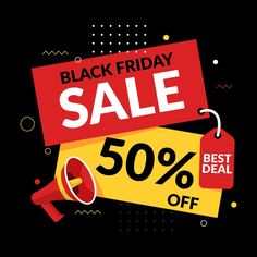 the black friday sale is on and it's up to 50 % off with this offer