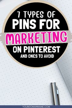 the 7 types of pins for marketing on pinterest and ones to avoid