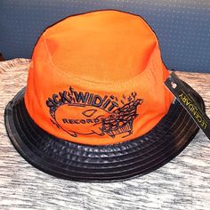 This Hat Is So Rare And 40 Is The Goat To Me, But It Doesn't Fit Me Lol!! Bet U Won't Find This Anywhere, Vintage 90s Swi/Legendarymfg *Tag Is Slightly Worn (Since This Hat Is From The Old School), Hat Is Brand New/Perfect However!! Can Measure Adjustable Orange Bucket Hat, Orange Bucket Hat For Outdoor Use, Orange Bucket Hat For Outdoor, Casual Orange Bucket Hat With Short Brim, Adjustable Orange Hat For Streetwear, Curved Brim Orange Hat For Streetwear, Orange Cap For Streetwear, Retro Orange Bucket Hat, Minnesota Vikings Football