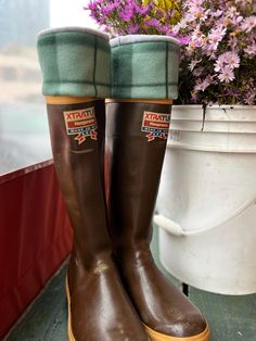 These Original SLUGS Fleece Boot Liners are a must have for your tall Hunter rain boots and Xtratuf rain boots they are Grey bottom with a Sage and forest green Plaid Pattern Cuff. SLUGS Fleece Boot Liners are stretchy and come in two sizes Small/Medium (6-8) and Medium/Large (9-11). You will live in these fleece boot liners! Completely practical and comfortable...and they just so happen to look really cute, as well! Fleece is so soft and comfortable! Once you wear your rain boots with SLUGS you Fleece Boots, Fleece Socks, Boot Liners, Hunter Rain Boots, Rain Boot, Cold Weather Accessories, Boot Socks, Mens Fleece, Green Plaid