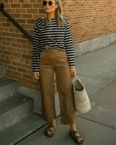 Birkenstock Outfit, Jeans Outfits, Fashion Weeks, Outfits Casuales, Moda Fashion, Look Fashion