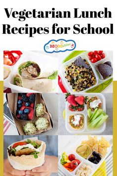 vegetarian lunch ideas for school Meatless School Lunches For Kids, Vegetarian Kids Lunch Ideas For School, Vegetarian School Lunch Ideas For Kids, Vegetarian Packed Lunch Ideas, Lunchbox Sides, Vegetarian Lunch Ideas For School, Kids Vegetarian Lunch Ideas, Vegetarian Lunch Ideas For Kids, Vegetarian School Lunch Ideas