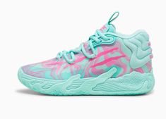 Puma x LAMELO BALL MB.03 Miami Big Kids Basketball Shoes 4Y-7Y SHIP FAST IN HAND SHIP FAST Pink Mid-top Sporty Basketball Shoes, Lamelo Ball Basketball Shoes, Lamelo Ball Shoes, Pink Mid-top Synthetic Basketball Shoes, Lamelo Ball Shoes Mb.02, Multicolor Synthetic Mid-top Basketball Shoes, Best Volleyball Shoes, Kids Basketball, Lamelo Ball