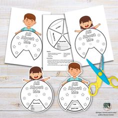 All About Me Spinner Wheel Craft Canva Template All About Me Spinner Printable, All About Me Spinner, All About Me Lapbook, All About Me Template, All About Me Activity, About Me Printable, All About Me Project, Robin Tattoo, All About Me Crafts