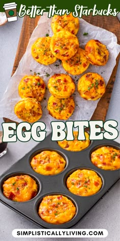 better than starbucks egg bites Egg Cups Breakfast Healthy Low Carb, Low Carb Egg Muffins Breakfast, Egg Bites With Feta, Large Egg Muffin Cups, Cauliflower Egg Bites, Low Carb Egg Cups, Make Ahead Breakfast Muffins Egg Cups, Moist Egg Bites, Egg Bites With Heavy Cream