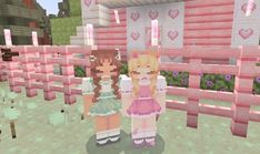 Minecraft Cottage, Soft Pink Theme, Cool Minecraft, Minecraft Tutorial, Minecraft Creations, Cute Games