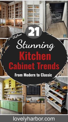 21 Inspiring Kitchen Cabinet Ideas: From Modern To Classic Designs All Glass Upper Kitchen Cabinets, Kitchen Cabinet Top Ideas, Wall Of Kitchen Cabinets Layout, Simple Kitchen Cupboards, Clearvue Cabinets, Most Popular Kitchen Cabinets, St Charles Cabinets, Lichen Cabinet Ideas, 48 Inch Upper Kitchen Cabinets