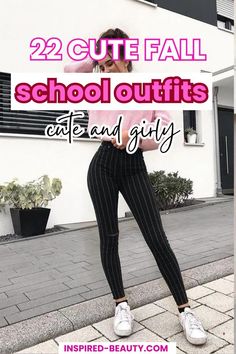 Some back to school fit inspo for you #backtoschool #ootd #outfitoftheday #outfits #backschool #backtoschooloutfits #school #outfitsideas #cheapoutfits #schooloutfits #backoutfits #fall #summeroutfits #fallfit #summeroutfits Outfits For Back To School, Fall Outfits College, Comfortable Fall Outfits, Casual Outfits Fall, Chic Romper