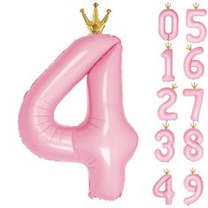 PRICES MAY VARY. Number Balloons: Package include number 4 balloon + Straw, You can buy other numbers to combine together to form any numbers Number 4 Balloon: Great 4th birthday party decorations for boy or girl, or anniversary photography props Large Number Balloons: It’s about 40 inch large, perfect big number balloon for your parties Unique Design: Number balloon and crown balloon are molded in one piece, beautiful and shiny,number balloons are made of premium aluminum foil, thick and non-to Number 4 Balloon, Crown Balloon, Birthday Cake Quotes, Birthday Card Pictures, Large Number Balloons, Old Birthday Cards, 4th Birthday Party, Anniversary Photography, Foil Number Balloons