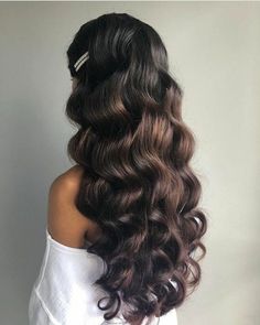 #hairstyle #shorthaircutforwomen How to Set Stunning Waves Wedding Hairstyles For Girls 2022 On this, you will find100+ Amazing collections of Short Bob Haircuts With Bangs ideas and how Bob Haircuts guide Long Hair Style For Girl || Classy Hair Style For Long Hair https://youtu.be/e5-DAZ7FpGc Hairstyles Long Hair || long hairstyle girl for wedding https://youtu.be/vMFw_bJHPgY Curls For Long Hair, Prom Hairstyles For Long Hair, Bridal Hairstyles, Hair Braids, Long Wavy Hair, Prom Hairstyles, Summer Weddings