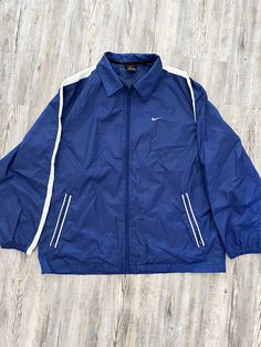 Vintage 90s Nike Windbreaker Pullover Nylon Jacket Mens Size L. The pictures in this listing are all part of the item description so make sure you have examined all measurements, photos, and flaws prior to purchasing. Most items are vintage/secondhand. This means used. If you have questions send us a message. Thank you for stopping by. Check out my store for more cool vintage. Nike Long Sleeve Nylon Windbreaker, Nike Nylon Long Sleeve Windbreaker, Nike Casual Windbreaker For Streetwear, 90s Style Nylon Long Sleeve Windbreaker, Vintage Windbreaker Outfit Men, Windbreaker Outfit Men, Nike Vintage Shoes, Nike 90s Vintage, Vintage Nike Shoes