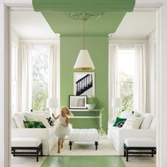 Houston Houses, Colored Ceiling, Design Del Prodotto, Painted Ceiling, A Living Room, 인테리어 디자인, The Floor, Design Interior, Interior Inspiration