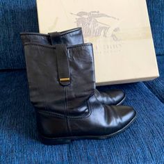 Original Burberry Boots . Size 9 . Black Leather. Very Comfortable. If You Have Any Questions, Just Let Know. Burberry Boots, Burberry Black, Burberry Shoes, Shoes Black, Bootie Boots, Burberry, Ankle Boots, Black Leather, Women Shoes