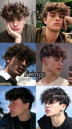 #haircutmen #haircutstyles Aesthetic Hairstyles Guys, Short Aesthetic Hair Men, Short Fluffy Hair Men, Short Mens Haircut Curly, Shag Haircut Men, Guys Haircuts, Curly Hairstyles For Men, Hair Cut Guide