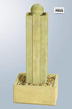 The Tower Fountain is a modern outdoor water feature that enhances patios, courtyards, and yards. Ideal for landscaping, garden and home decor, and backyard fountain ideas, it brings sophistication to any outdoor space.