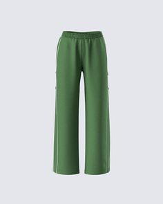 Even though it’s not a race, you’ll still take first place in these green track pants 😜 Perfect for dressing up or down, these pants are made from high quality ripstop fabric and complete with a relaxed fit, double piping on both sides, and side pockets 💚 Track Pants Png, Green Track Pants, Pants Png, Double Piping, Black Off Shoulder, Ripstop Fabric, White Jersey, First Place, Back To School Outfits